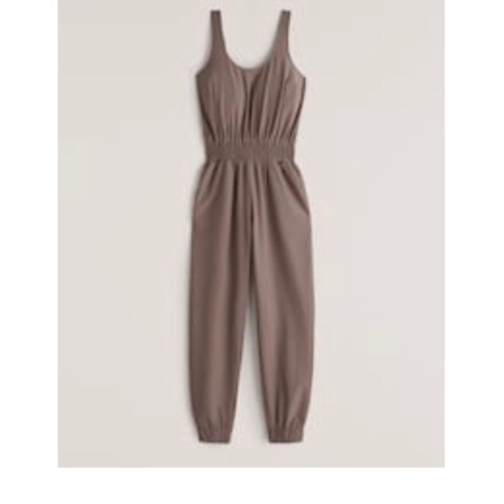 Abercrombie Traveler Jumpsuit Brown